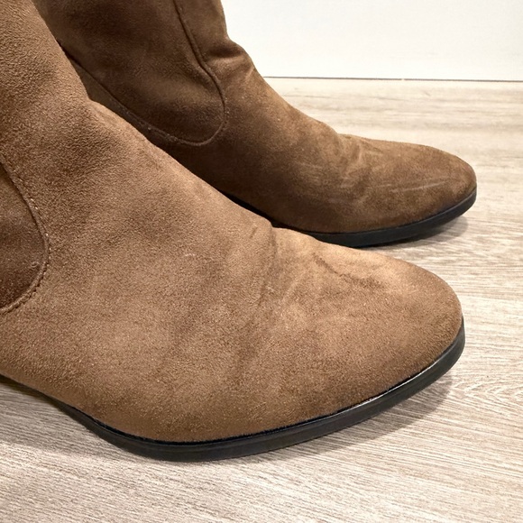 Zara Suede Brown Boots - Picture 6 of 8